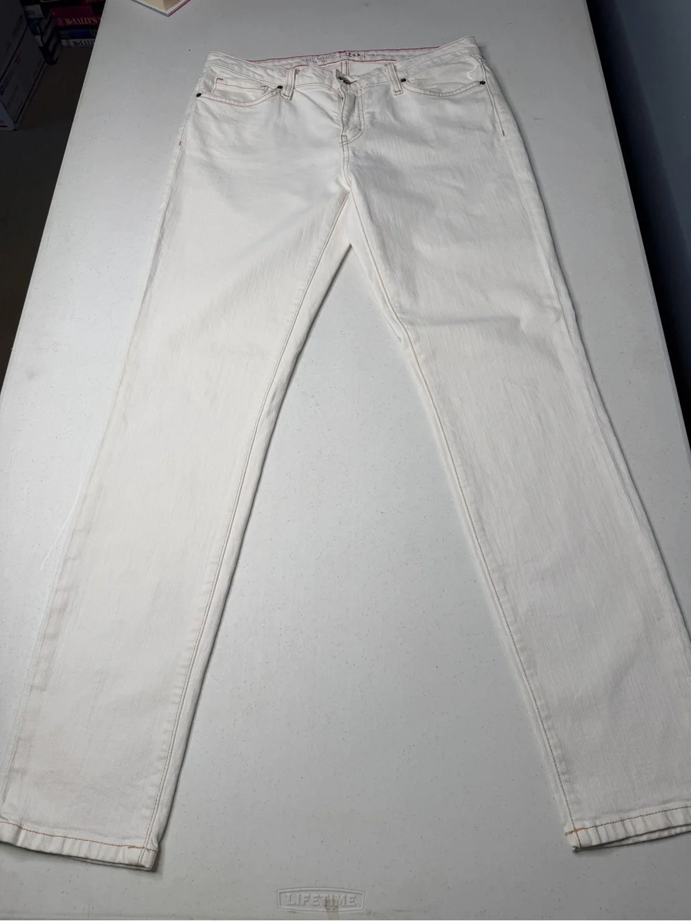 kate spade white skinny